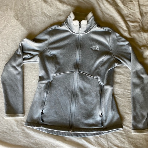 North Face Fleece Zip Up Jacket - Picture 1 of 4